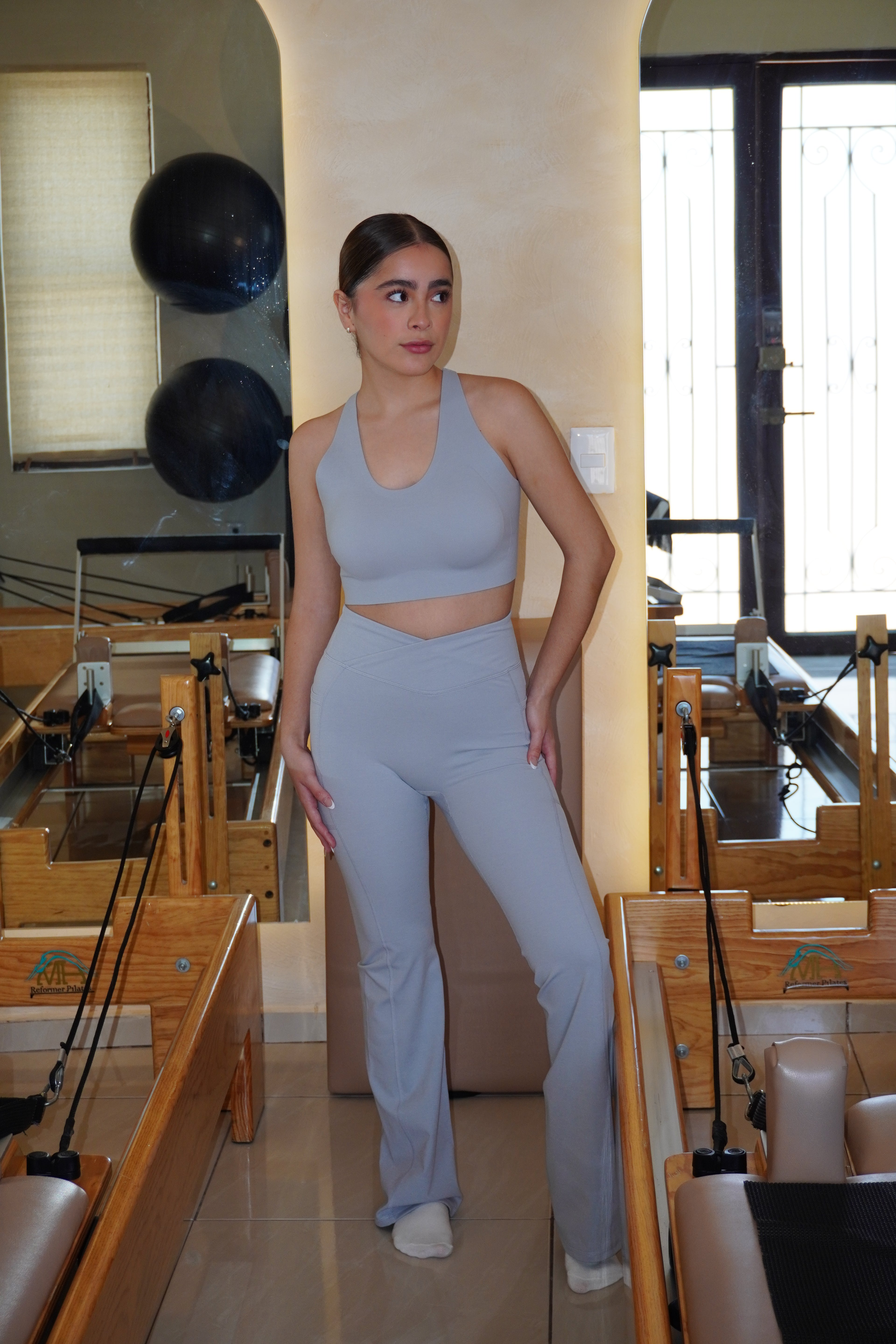 Set top y legging flare
