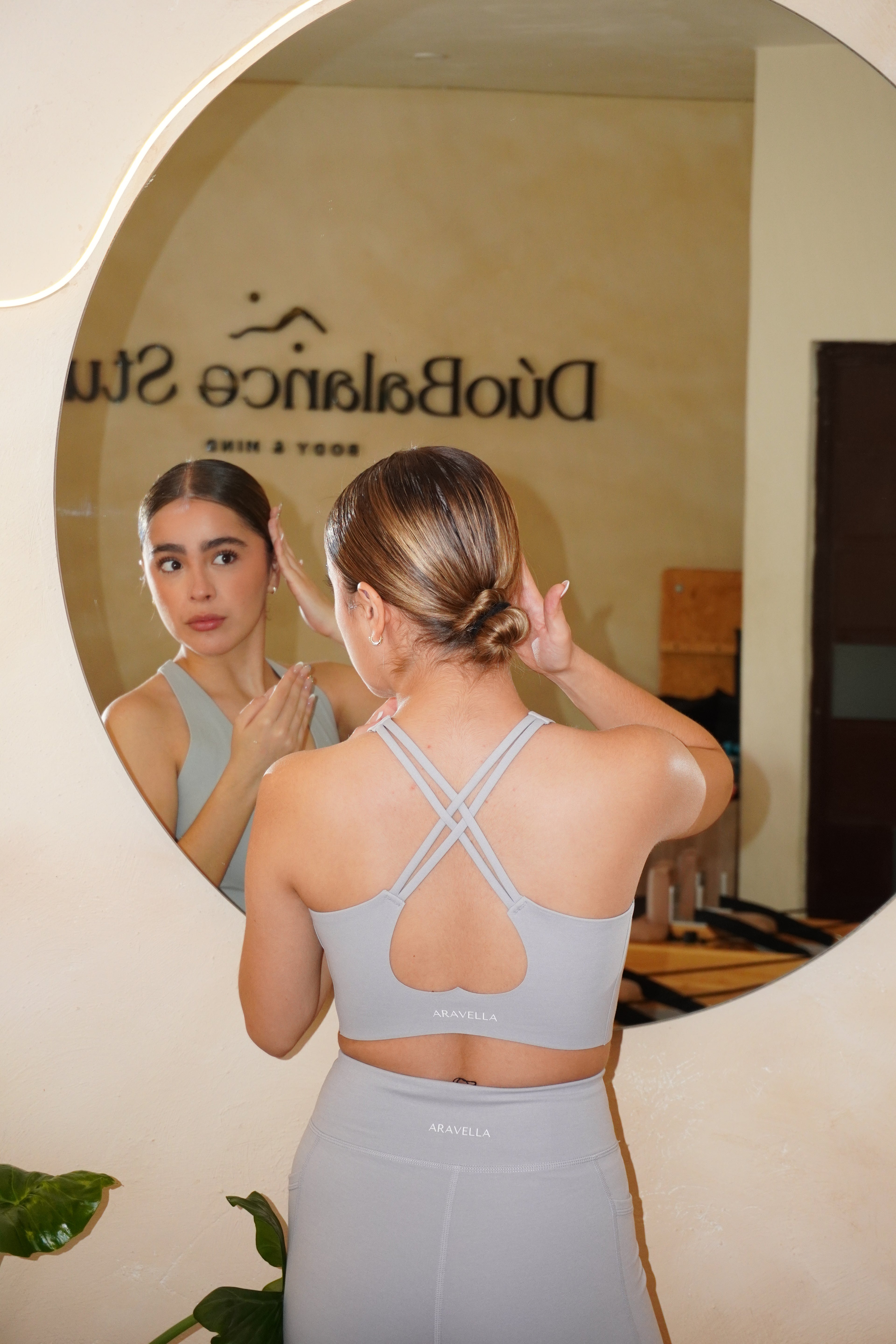 Set top y legging flare