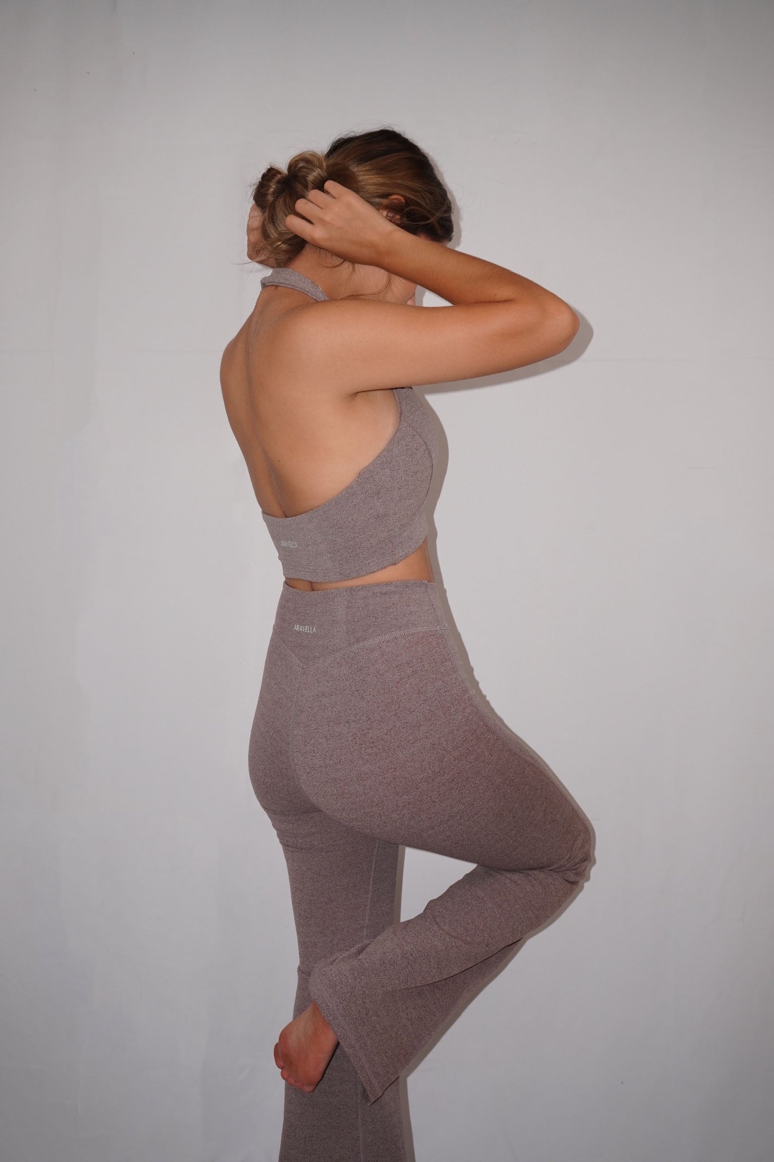Set top y legging flare