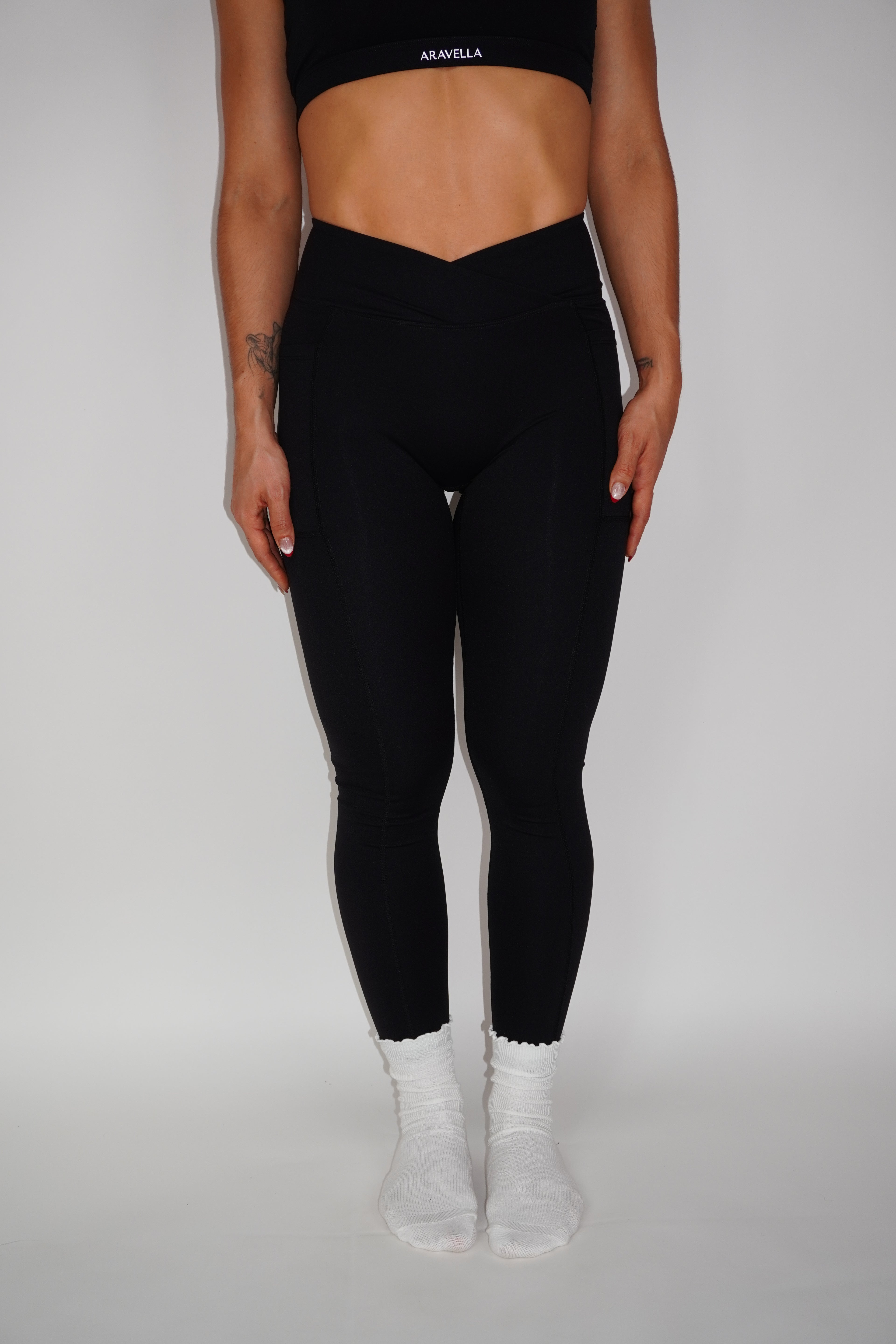 Legging cintura V